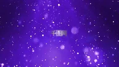 紫色星空出字logo标志演绎舞台晚会背景视频视频的预览图